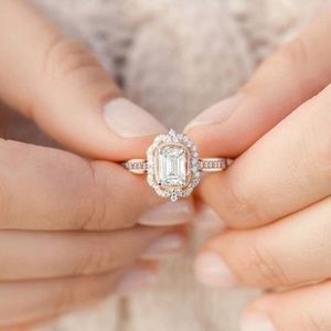 Host Pick Rose Gold Filled White Sapphire Ring