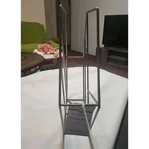 Huntington Home Table Top Magazine Holder Rack 12.99"x12.99"x2.95" Hexagon