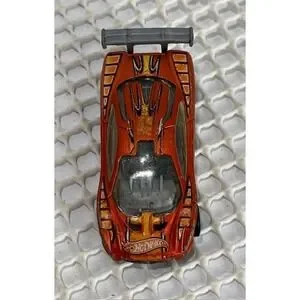 HW Prototype 12 Hot Wheels 2001 Track Aces #143 Matte Orange-scratches ($5)