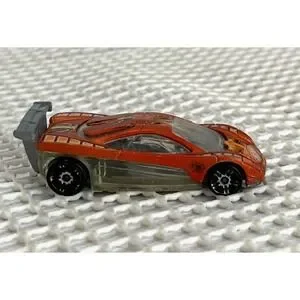 HW Prototype 12 Hot Wheels 2001 Track Aces #143 Matte Orange-scratches ($5)