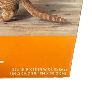 Hyde & Eek Cardboard Skeleton House Halloween Cat Scratcher NEW