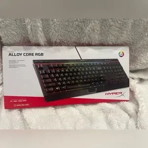 HyperX Alloy Core RGB‎ – Membrane Gaming Keyboard Comfortable Quiet Silent Keys