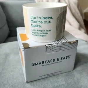 I'm In Here You're Out There Do Not Disturb Mug