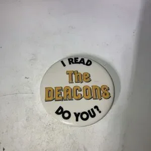 I READ The DEACONS DO YOU? Button