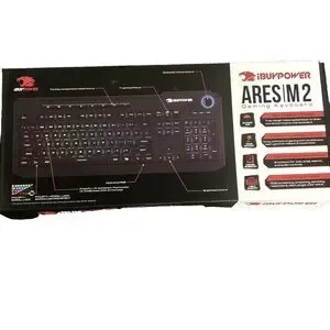 IBuypower Ares M2 Gaming Keyboard RGB Backlit With 11 Effects And Ares M2 Mouse