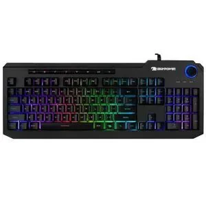 iBuyPower IBP Ares M2 Gaming Keyboard RGB Lighting- Spill Resistant - New In Box