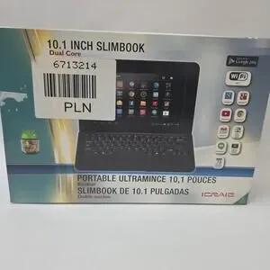 Icraig CLP289 10.1" Dual Core 4GB Slimbook - Android New Easy To Use WiFi Camera