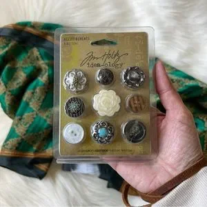 Ideology Novelty Mix Set of 9 Buttons