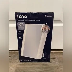 iHome Bluetooth Wireless Speaker Portable Mirror