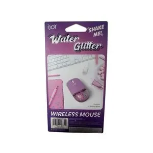 IJoy Water Glitter Wireless Mouse For PC Purple-NEW SEALED