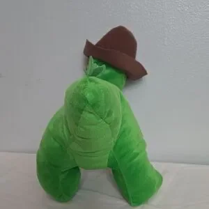 Ikea. Green Dinosauro Plush With Spikes