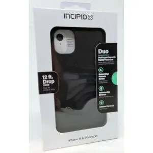 Incipio Duo Dual Layer Case for iPhone 11 (6.1") Black Color