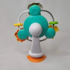 Infantino Bkids Spin Rattle Jungle Safari Ferris Wheel Suction High Chair Toy