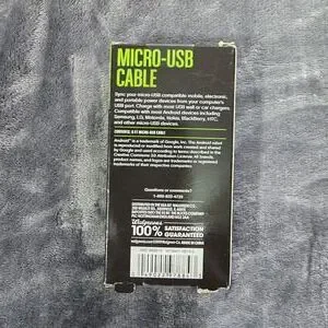 Infinitive Micro USB Cable 6 Ft Android Charge Sync