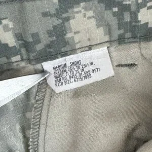 Insect Shield Mens Trouser Army Combat Uniform Digital Camo Cargo Military Pants