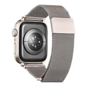 Insignia- Stainless Steel Mesh Band For Apple Watch 42mm 44mm 45mm 49mm