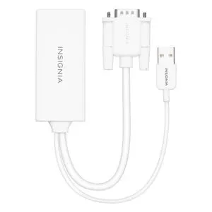 INSIGNIA VGA To HDMI ADAPTER - WHITE