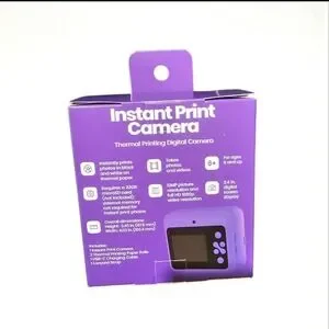 Instant Print Camera - Purple