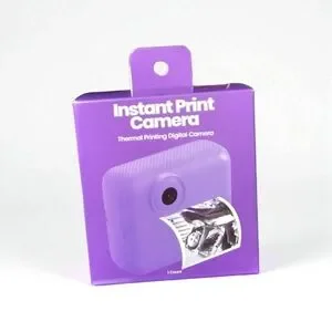 Instant Print Camera - Purple