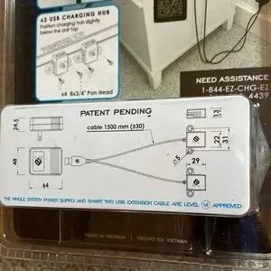 Inteligent Charging System 2 Port USB Charger Version A 4 FD-B NEW