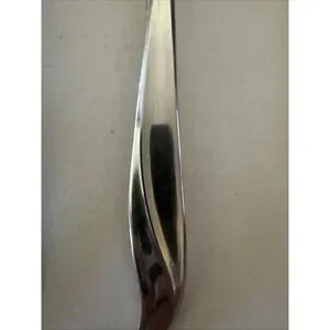 International‎ Silver 100 Stainless Steel Impression Round Soup Spoon USA