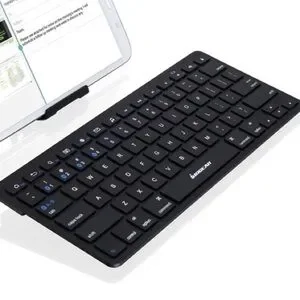 Iogear Slim Multi-Device Bluetooth Keyboard with Adjustable Stand