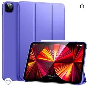 iPad Pro 11 2022/2021/2020 Purple case with stand