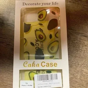 iPhone 11 Pro Max Avocado Phone case NWT