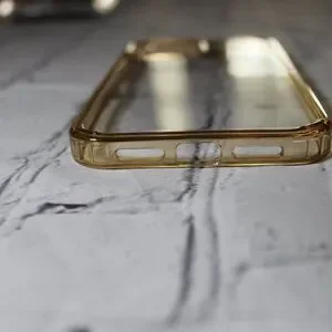 IPhone 12 Pro Max Clear SHOCKPROOF Phone Case Gold