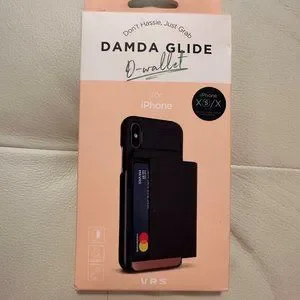 iPhone X s / X Damda Glide D-Wallet Case New in Box