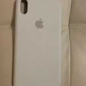 IPhone XS Max Silicone Case - White - Used