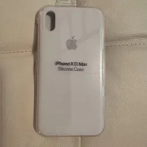 iPhone XS Max Silicone Case - White - Used