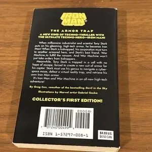 IRON MAN : THE ARMOR‎ TRAP By Greg Cox & Gabriel Gecko *Excellent Condition*