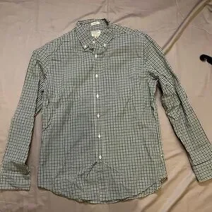 J crew classic plaid shirt Size medium