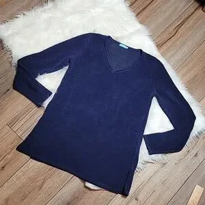 J. Mclaughlin Ludlow Sweater Blue Size SMALL