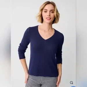 J. Mclaughlin Ludlow Sweater Blue Size SMALL