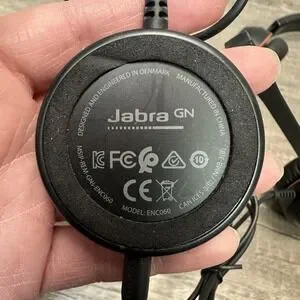 Jabra USB & 3.5mm Stereo Headset Connection Evolve 30 II MS Black ENC060