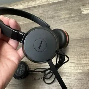 Jabra USB & 3.5mm Stereo Headset Connection Evolve 30 II MS Black ENC060