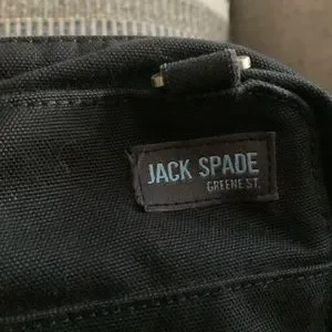 ✨JACK SPADE Green Street Canvas Laptop Bag & Card Holder