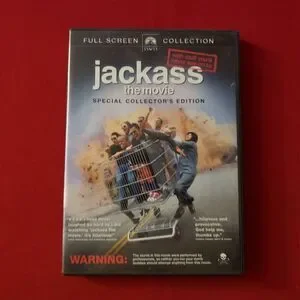 jackass the movie Full Screen Collection DVD Rated R 2002