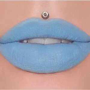 Jeffree Star Velour Liquid Matte Jawbreaker Bright Blue Baby Blue Lipstick New