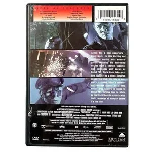 Jet Li Black Mask DVD (1999 Artisan Widescreen) Rare Martial Arts Classic