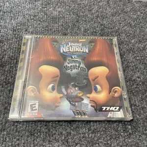 Jimmy Neutron Vs Jimmy Negatron PC CD ROM Game Nickelodeon THQ Complete