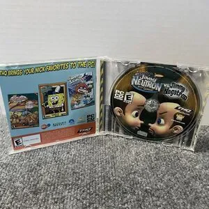 Jimmy Neutron Vs Jimmy Negatron PC CD ROM Game Nickelodeon THQ Complete