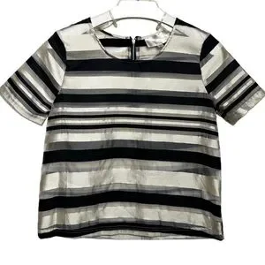 JOA Los Angeles Striped Top
