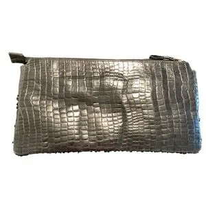 Johanna Rubiano Sequin Black Clutch Bag