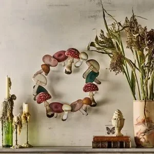 John Derian Mushroom Wreath