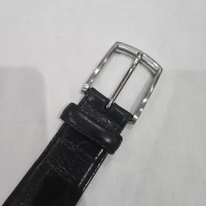 Johnston & Murphy Men's Double Calf Belt Black Size 38