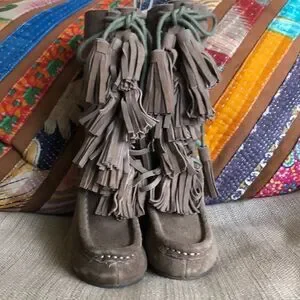 Joyfolie “Cheyenne” Genuine Suede Boots