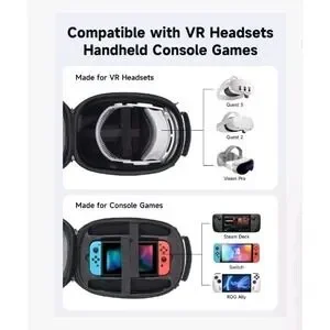 JSaux BG0114 Multi-Device Carrying Case For Apple Vision Pro Steam Deck